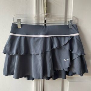 Nike Dri Fit Tennis Skirt Gray